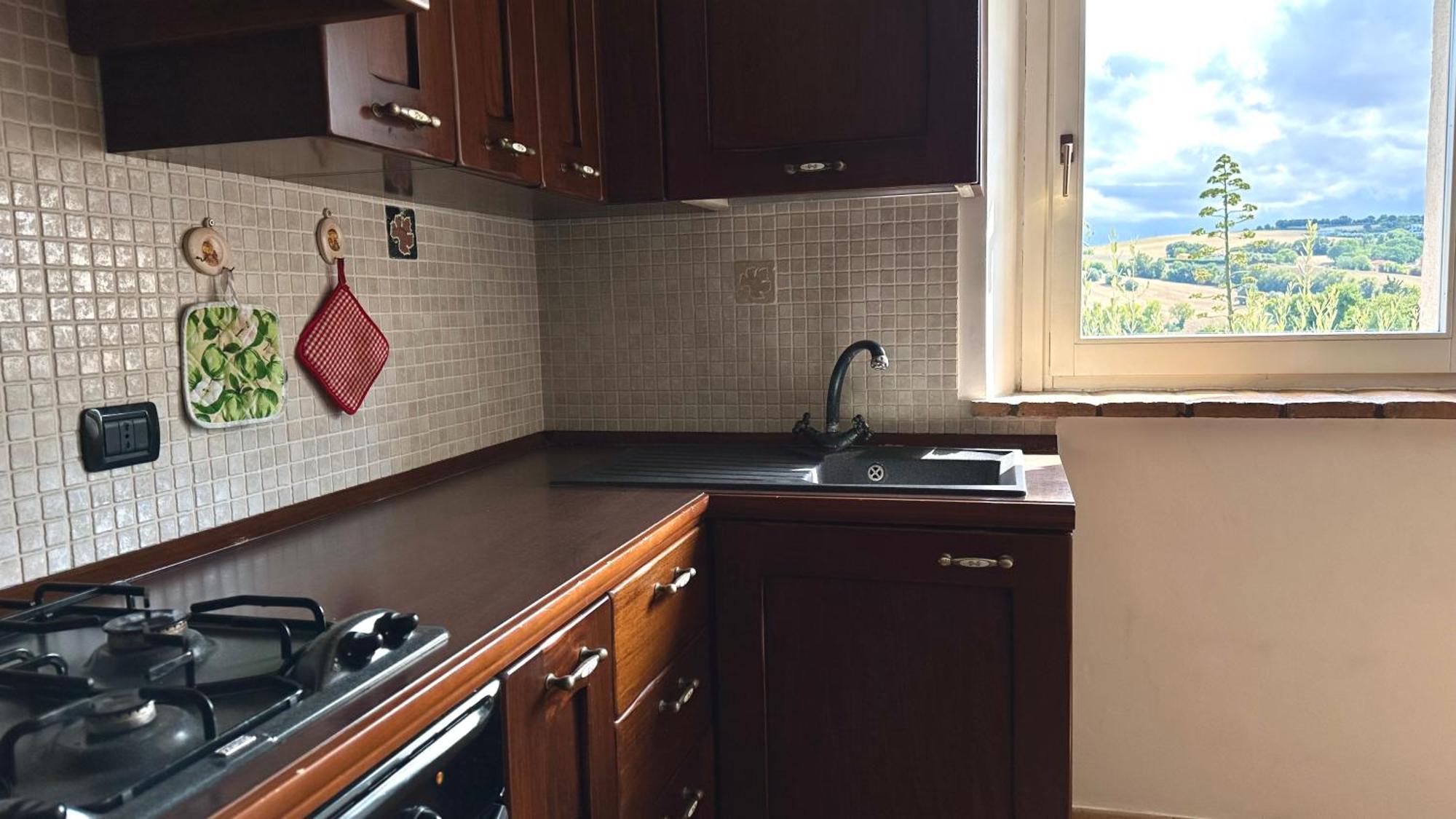Ferienwohnung S214 - Sirolo, Trilocale Con Giardino In Zona Tranquilla Exterior foto